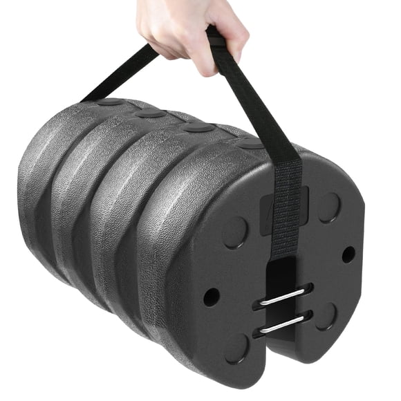 Pesas para toldo ABCCANOPY, fáciles de resistir al viento, 18,14 kg, paquete de 4