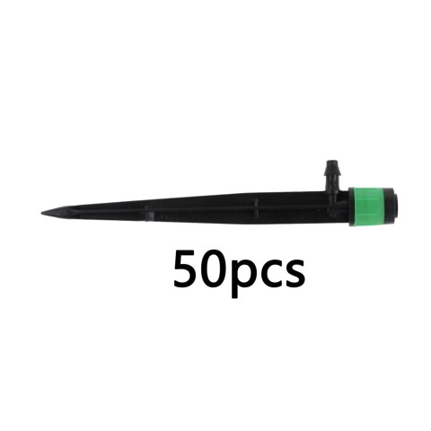 Ioensy - 50 Uds. Kit De Sistema De Riego Por Goteo Gotero Picos De Riego Automático Planta Flor Verde
