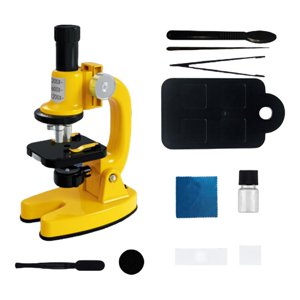 Magideal - Kit De Juguete De Microscopio Para Niños, Microscopio Biológico Hd, Juguete De Aprendizaje De Ciencia De Exploración Científica 1200X Para Laboratorio , D D