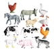 thumbnail image 1 of Juguete Para Niños, 12 Uds., Juego De Modelos De Animales De Granja, Cerdo, Perro, Vaca, Oveja, Caballo, Pato, Pollo, 1 of 5