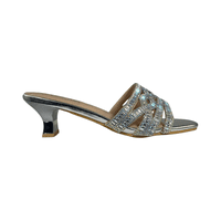 Sandalias De Fiesta J-Run Plateado Mujer G679F3 - Talla 38