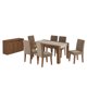 thumbnail image 1 of Juego de Comedor 6 Sillas + Buffet Lorenzi Nogal, 1 of 10