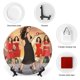 thumbnail image 3 of Mujeres desesperadas Plato decorativo de porcelana fina (bone china), plato decorativo de cerámica para hogar, oficina, soporte de pared, platos decorativos para dormitorio - 6 pulgadas (15 cm), 3 of 6