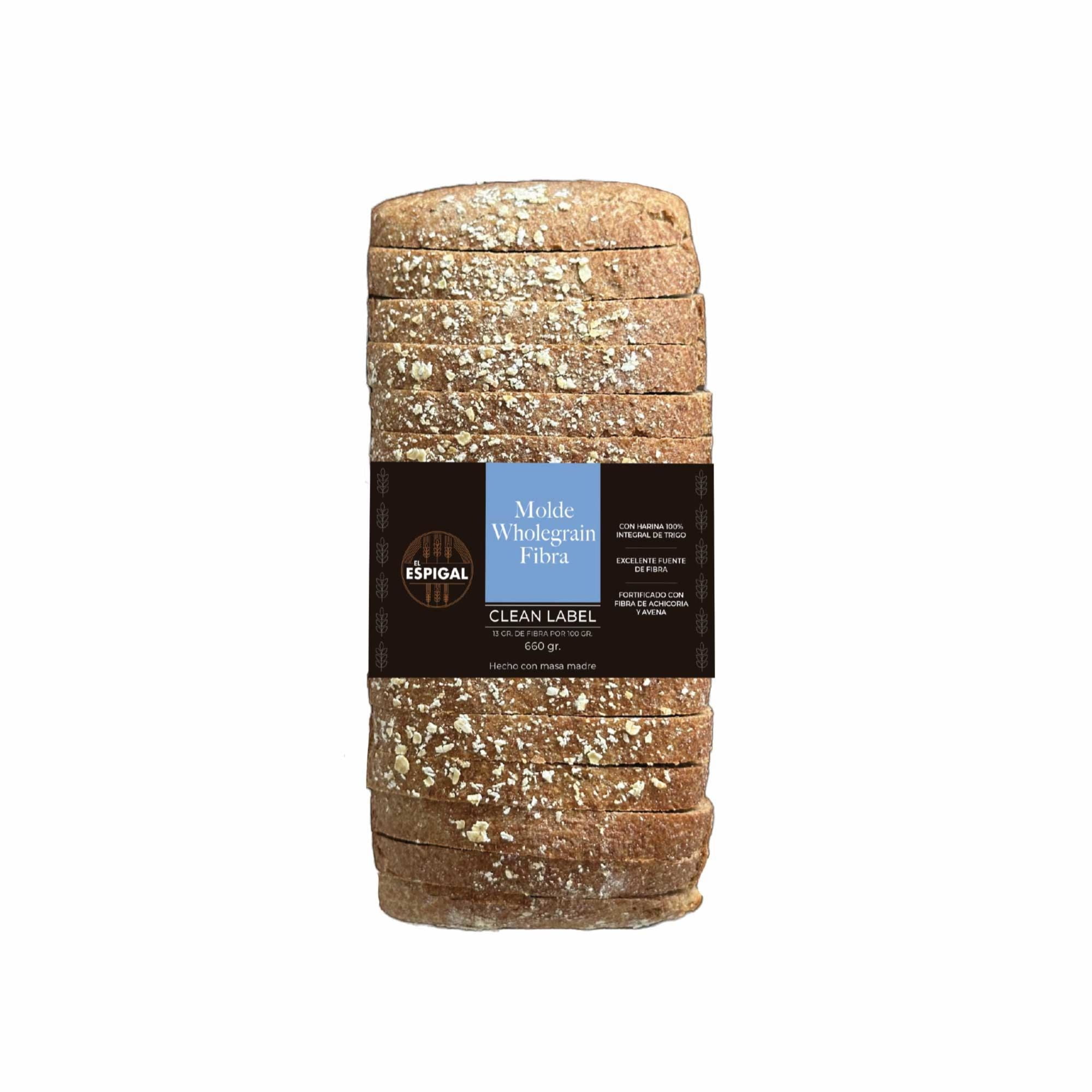 Pan De Molde Wholegrain Fibra 660 g El Espigal