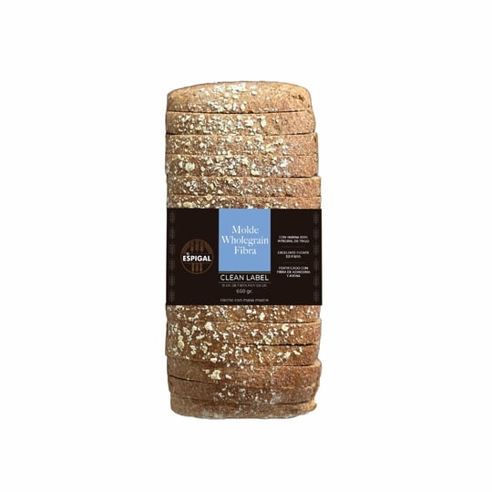 Pan De Molde Wholegrain Fibra 660 g El Espigal