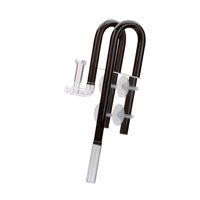 Ioensy - Tubo De Lirio Para Acuario, Superficie De Entrada Y Salida, Elimina Manchas De Aceite, Tubo De Lirio, Entrada De 12Mm, Negro