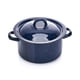 thumbnail image 1 of Stock Pot IMUSA USA C20666-1062810W Esmalte moteado, 4 litros, azul, 1 of 8