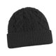 thumbnail image 4 of Sombrero De Invierno Gorro De Esquí Color Sólido Al Aire Libre Suave Cálido Gorro De Punto Para Hombre Negro, 4 of 5
