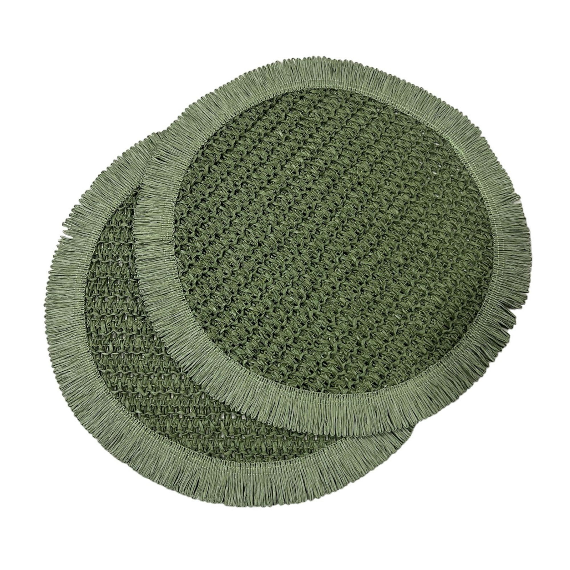 Oem - Set 2 Individual De Mesa Pack 2 Individual Tejido Colores V