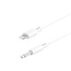 thumbnail image 2 of Cable AUX onn Lightning a 3,5 mm para iPhone, 3 pies, blanco, 2 of 3