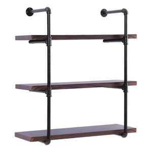 Genérico - Estantería Pared Vintage Estilo Rústico Almacenamiento Jhn