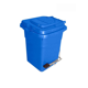 thumbnail image 1 of Basurero plastico con tapa y pedal 50 litros - Azul, 1 of 1
