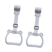 Magideal - Anillos De Tracción Para Bebés, Herramienta De Entrenamiento Para Caminar, Fácil De Instalar, Livianos Y Confiables Gris