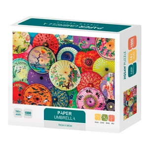 Nobel Gift - Puzzle 1000 Piezas Colores 23X19 Cm Paraguas