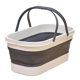 thumbnail image 4 of Cubo Plegable De PP Con Ruedas, Cubo Para Fregona Plegable, Ligero Y Fácil De Limpiar, 12L, Gris, 4 of 4