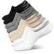 thumbnail image 1 of Calcetines No Show Wernies para mujer de 5 a 8 o 8.5 a 11, talla 4 pares, 1 of 7
