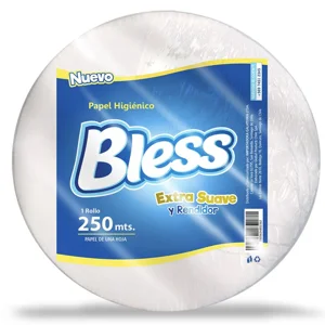 Genérico - Bless Papel Higienico 1 Rollo 250 Mts