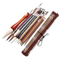 Bothyi - Pinceles De Caligrafía China, Pintura De Tinta Sumi Para Principiantes Profesionales, 11 Uds.