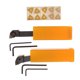 thumbnail image 5 of Juego de brocas para tornos de herramientas de torneado de tornos de metal CNC de 2 piezas con insertos de carburo, 5 of 5