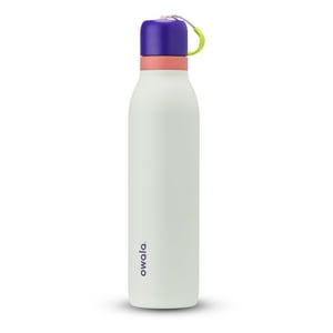 Botella De Agua Owala Freesip Twist Con Aislamiento De 700 Ml, Morado/Verde