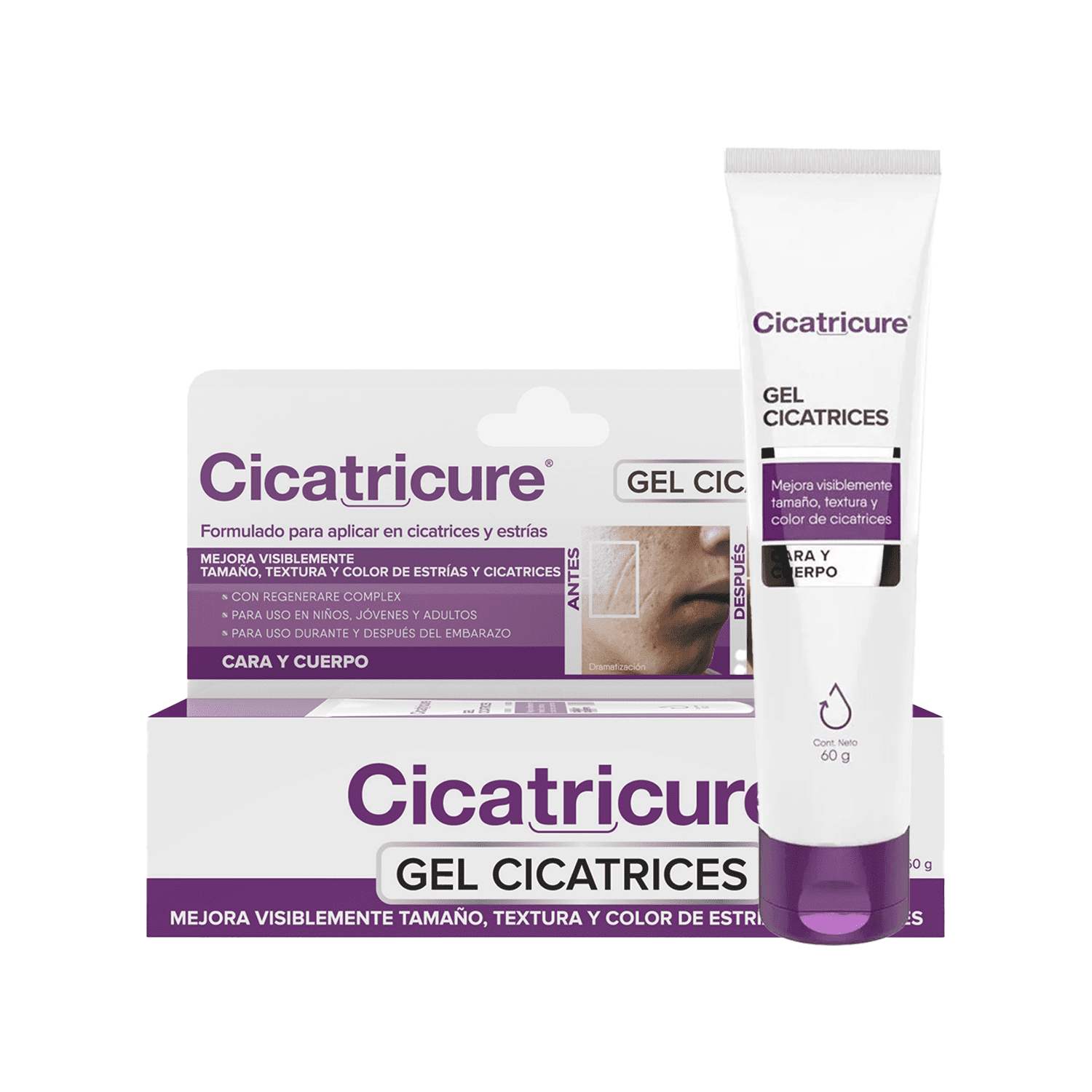 Cicatricure Gel Cicatrices Y Estrías 60 G