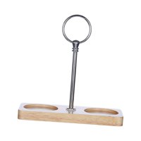 Bothyi - Bandeja De Molino De Sal Y Pimienta, Accesorios, Decoración, Bandeja De Posavasos De Madera Para Cocina