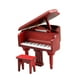 thumbnail image 3 of Piano Con Silla Rojo Elegante Para 1/12 Casa De Mu?ecas Dormitorio Muebles De Mu?ecas Para Ni?os, 3 of 5