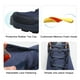thumbnail image 2 of Zapatos de senderismo HUMTTO impermeables Trekking Trail para hombre, azul marino, 2 of 3