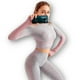 thumbnail image 1 of Conjunto de fitness de gimnasio de 2 piezas Rosado, 1 of 3