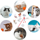 thumbnail image 5 of Juguetes navideños para gatos, calcetines navideños surtidos, paquete variado, juguete interactivo navideño para gatos de interior y gatitos., 5 of 5