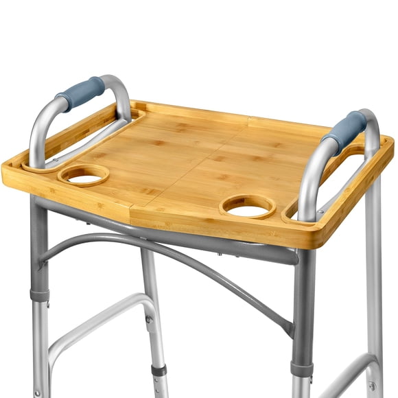 Mesa Walker Tray Medical King para andadores plegables con portavasos