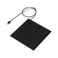 Ioensy - Almohadilla Térmica Para Reptiles, Portátil, Usb, Ajustable, Para Tanque, 22 Cm X 22 Cm