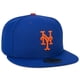 thumbnail image 4 of Gorra New Era 59Fifty Auténtica de los New York Mets Royal MLB, 4 of 7