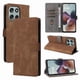 thumbnail image 2 of Funda Billetera para Motorola Moto G66J 5G con Soporte - Cartera de Cuero con Ranuras Marrón, 2 of 5