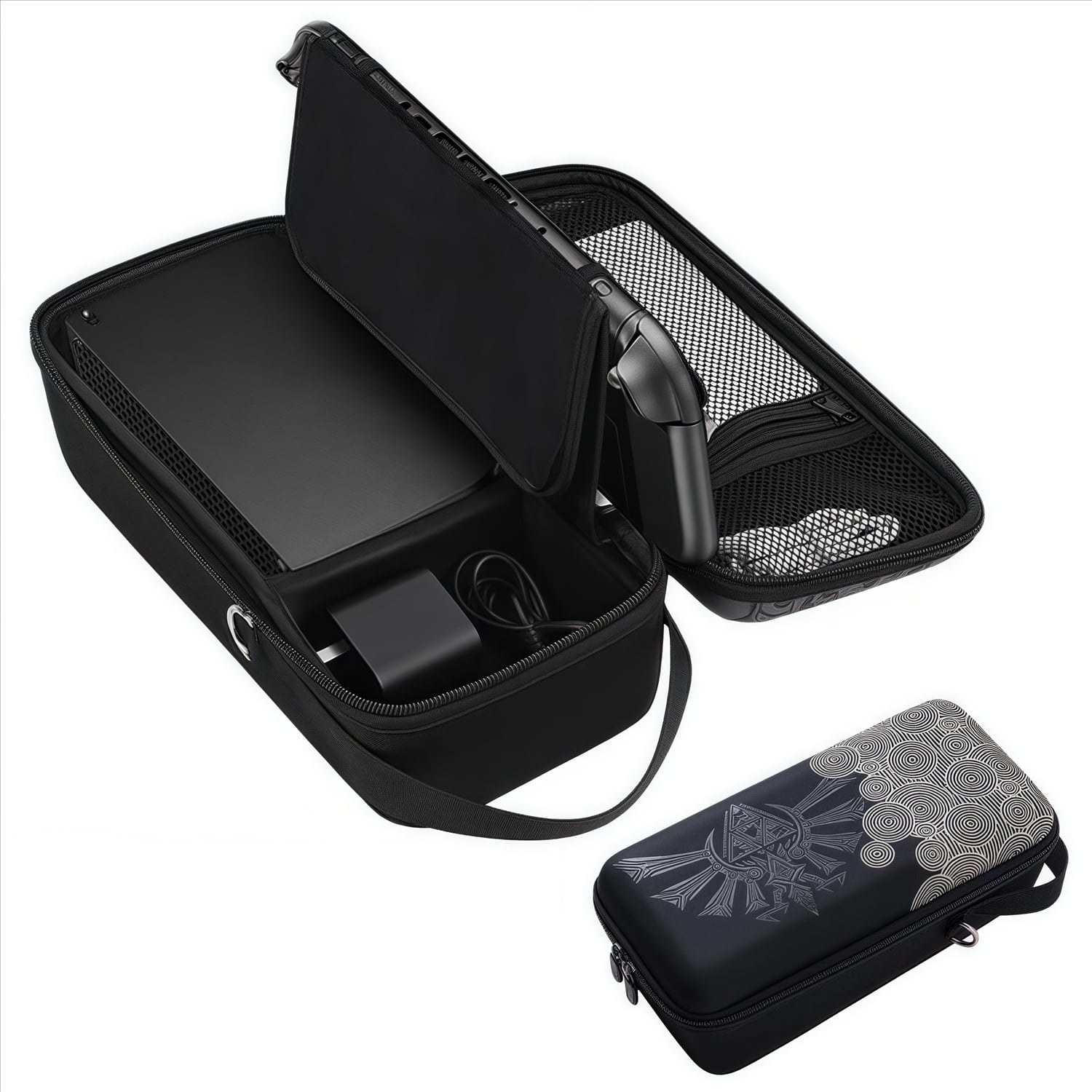 Estuche Rígido Aaronmei Nintendo Switch 2 Negro