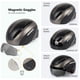 thumbnail image 2 of Casco de bicicleta Shinmax BC-001 para hombre y mujer con gafas, 2 of 9