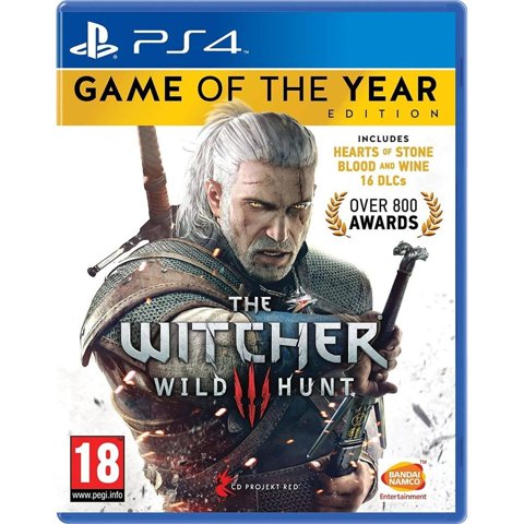 Sony - Videojuego The Witcher 3: Wild Hunt Ps4 Azul No