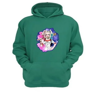 Genérico - Polerón Canguro Harley Verde Aguamarina Talla Xl Unisex