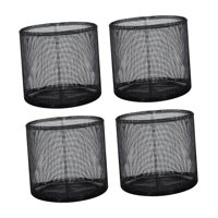 Magideal - 4X Bolsas De Plantación De Estanques Acuáticos, Jardín De Plantas Jardín De Planta Transpirable Recipiente De Cultivo, Macetas De Macetas, Macetas De Ronda 18X18 Cm