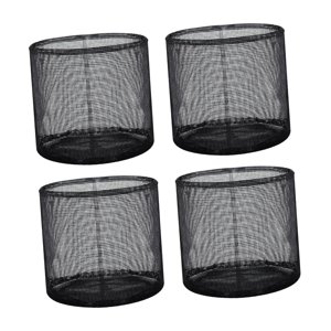 Magideal - 4X Bolsas De Plantación De Estanques Acuáticos, Jardín De Plantas Jardín De Planta Transpirable Recipiente De Cultivo, Macetas De Macetas, Macetas De Ronda 18X18 Cm