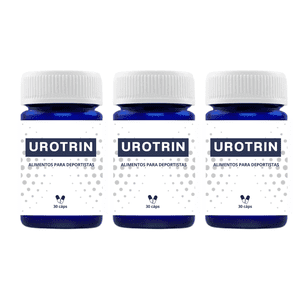 Yerberito - Urotrin Original Pack 3 Frascos 30 Cápsulas