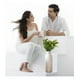 thumbnail image 2 of Florero Jarrón Decorativo Cerámica Alto Mesa Blanco Jhn, 2 of 3