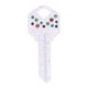 thumbnail image 2 of Key Hillman DIVA Confeti en blanco universal de una cara, 2 of 2