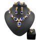 thumbnail image 4 of 4 Pzas Juegos de Joyería Nupcial para Boda Compromiso Collar Brillante Pulsera Aretes Juegos de Anillos Conjuntos de Joyería para Mujer para Fiesta de Graduación, 4 of 9
