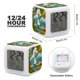thumbnail image 2 of Los Pitufos theme 7 colors Alarm Clock Digital LED Alarm Clock Gifts for kids friends family, 2 of 6
