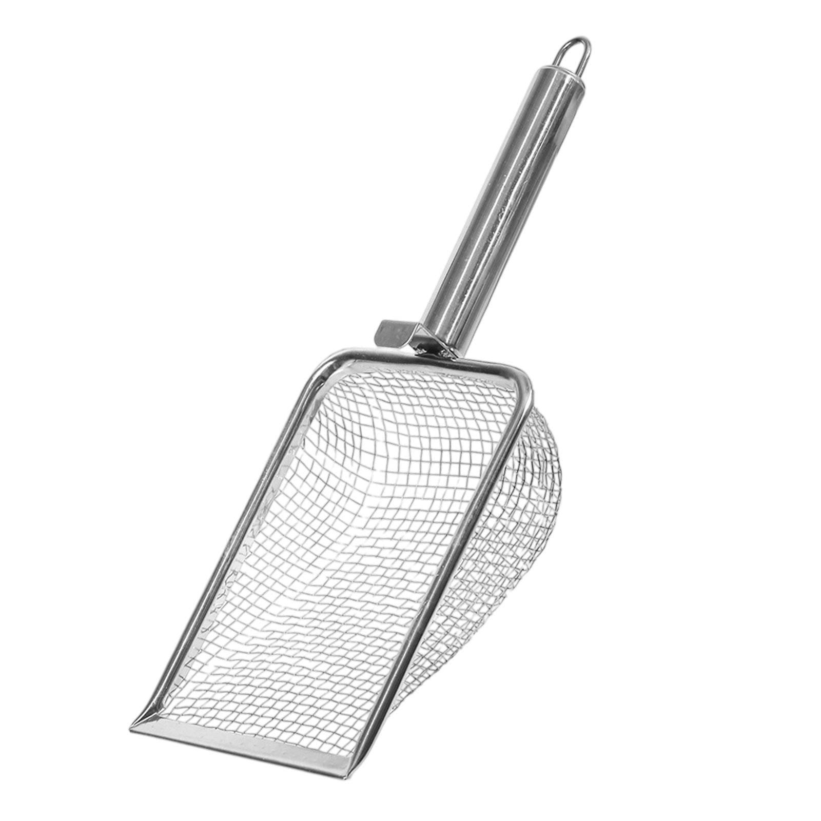 Magideal - Pala Para Arena Para Gatos, Red Para Arena Para Gatos, Tamizado Versátil Y Eficiente, Herramienta De Limpieza De Desechos De Mascotas, Pala De Red Par Agujeros De 38 Mm