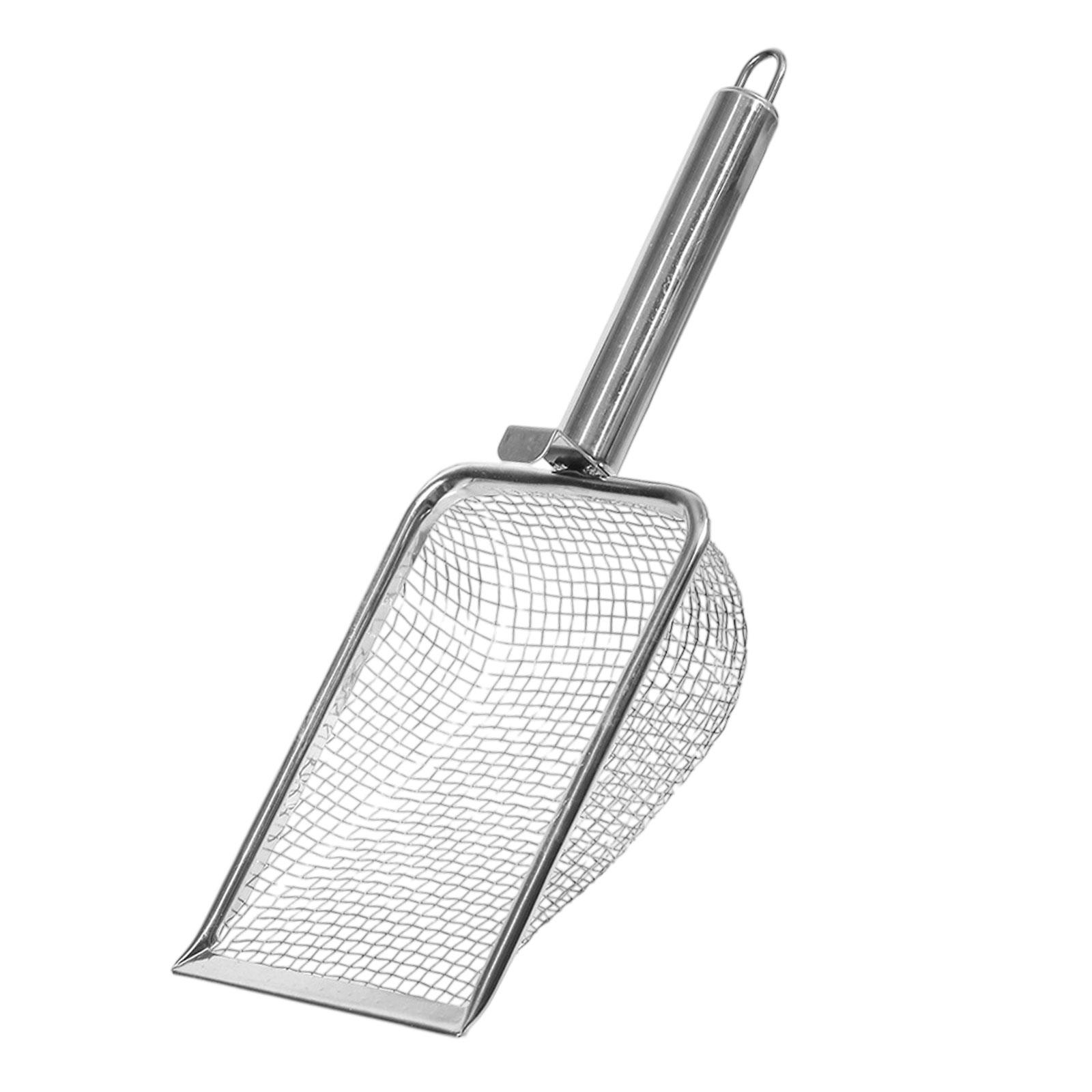 Magideal - Pala Para Arena Para Gatos, Red Para Arena Para Gatos, Tamizado Versátil Y Eficiente, Herramienta De Limpieza De Desechos De Mascotas, Pala De Red Par Agujeros De 38 Mm