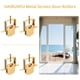 thumbnail image 3 of Rodillos para puerta mosquitera corrediza HAIRUNFU B691 B695, paquete de 2, 3 of 5