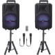 thumbnail image 2 of Sistema de PA QFX PBX-800TWS Estéreo Bluetooth 8" con 2 Micrófonos, 2 of 9