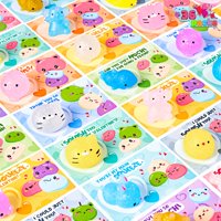 Joyin - Tarjetas De Regalo Para El Día De San Valentín Con Purpurina Mochi Squishy Toys